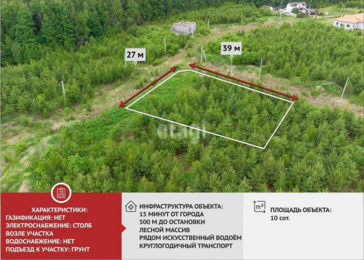 Земельный участок Срединый проспект,