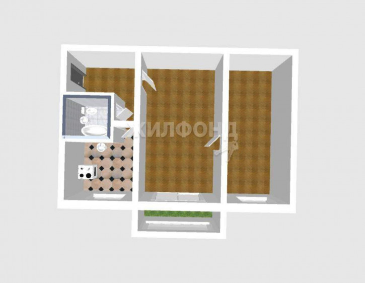 2-комн квартира Зейская улица, д.99
