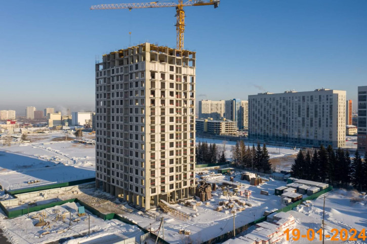 2-комн квартира в новом доме Полевая, 117/8