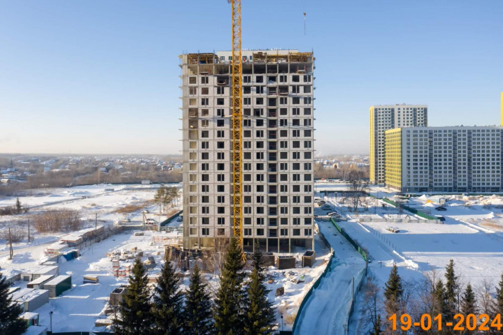 2-комн квартира в новом доме Полевая, 117/8