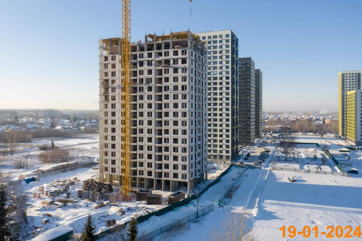2-комн квартира в новом доме Полевая, 117/8