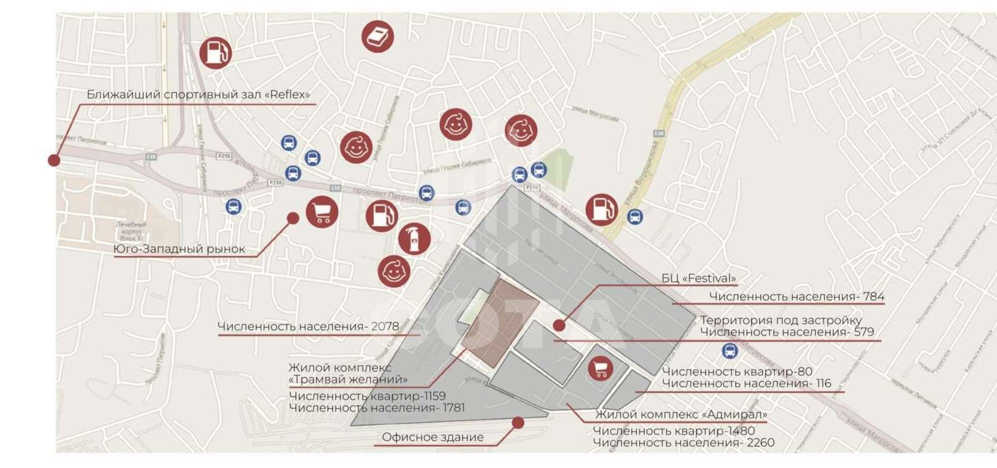 Купить помещение свободного назначения за 52 963 400 рублей на Кривошеина улица, 13/2