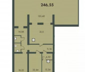 помещение 246.55 кв м ул им Михаила Булгакова, 8