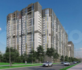1-комн, 40.3 кв м, этаж 6/22 Уральская ул, 100