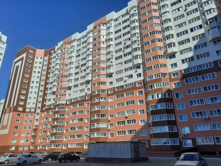 1-комн квартира в новом доме улица Фронтовиков, 8/3