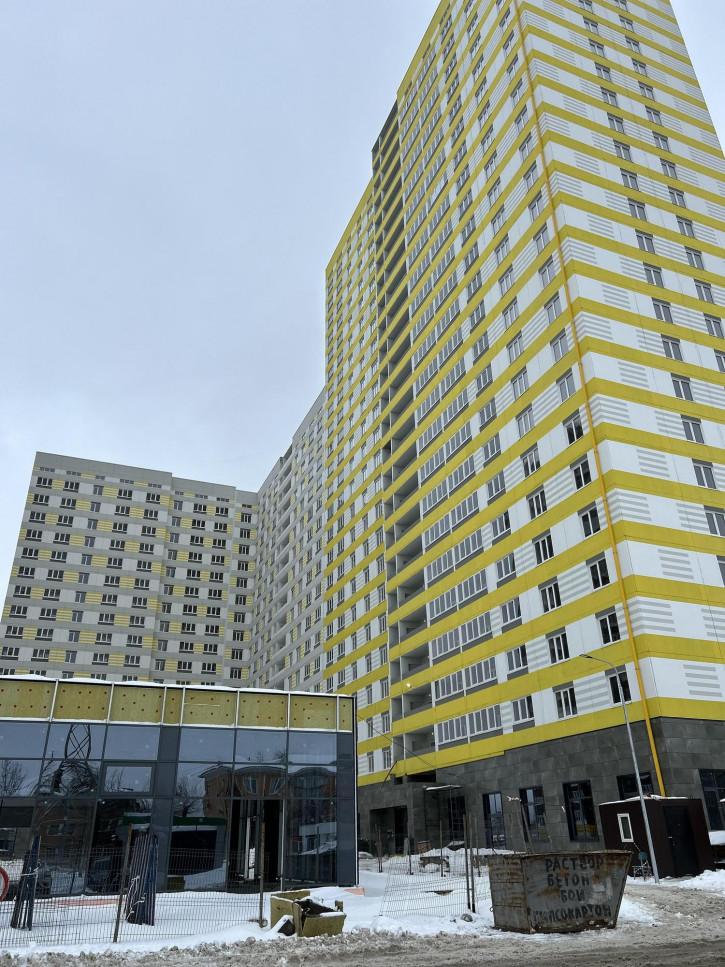 2-комн квартира в новом доме улица Юркина, 8