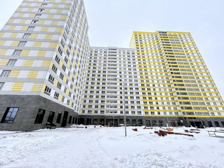 1-комн квартира в новом доме улица Юркина, 8