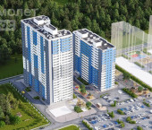 2-комн, 31.1 кв м, этаж 21/25 Новоуфимская улица, 13