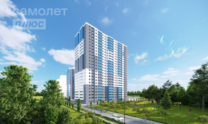 2-комн квартира в новом доме Новоуфимская улица, 13