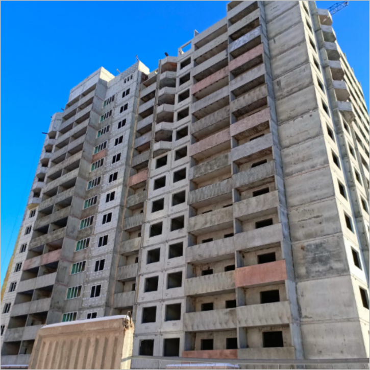 1-комн квартира в новом доме улица Фронтовиков, 8/3