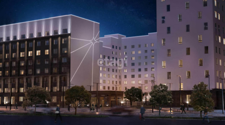 2-комн квартира в новом доме Новгородская, 20