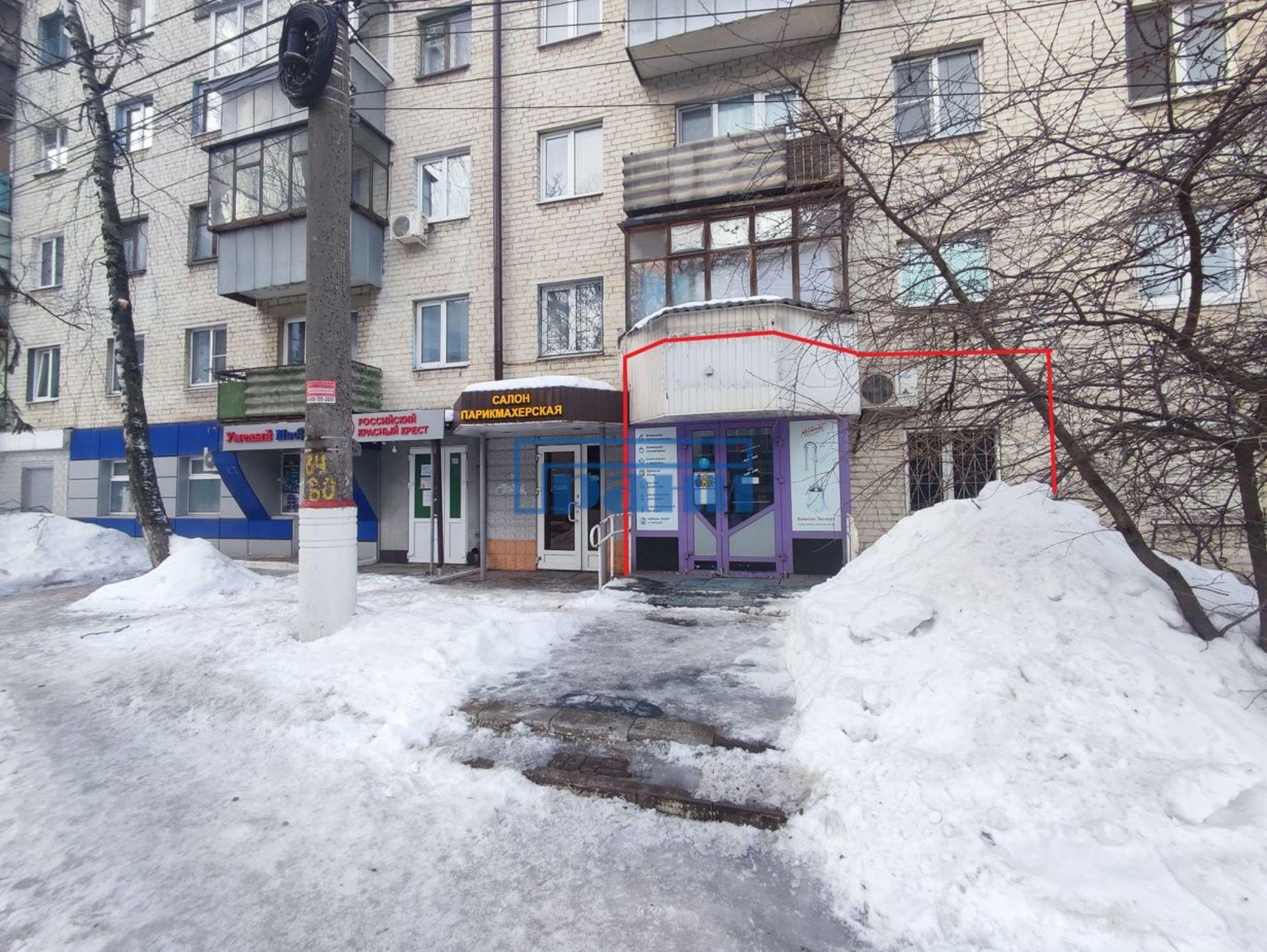 Сдать торговое помещение за 36 449 рублей на улица Радищева, 106