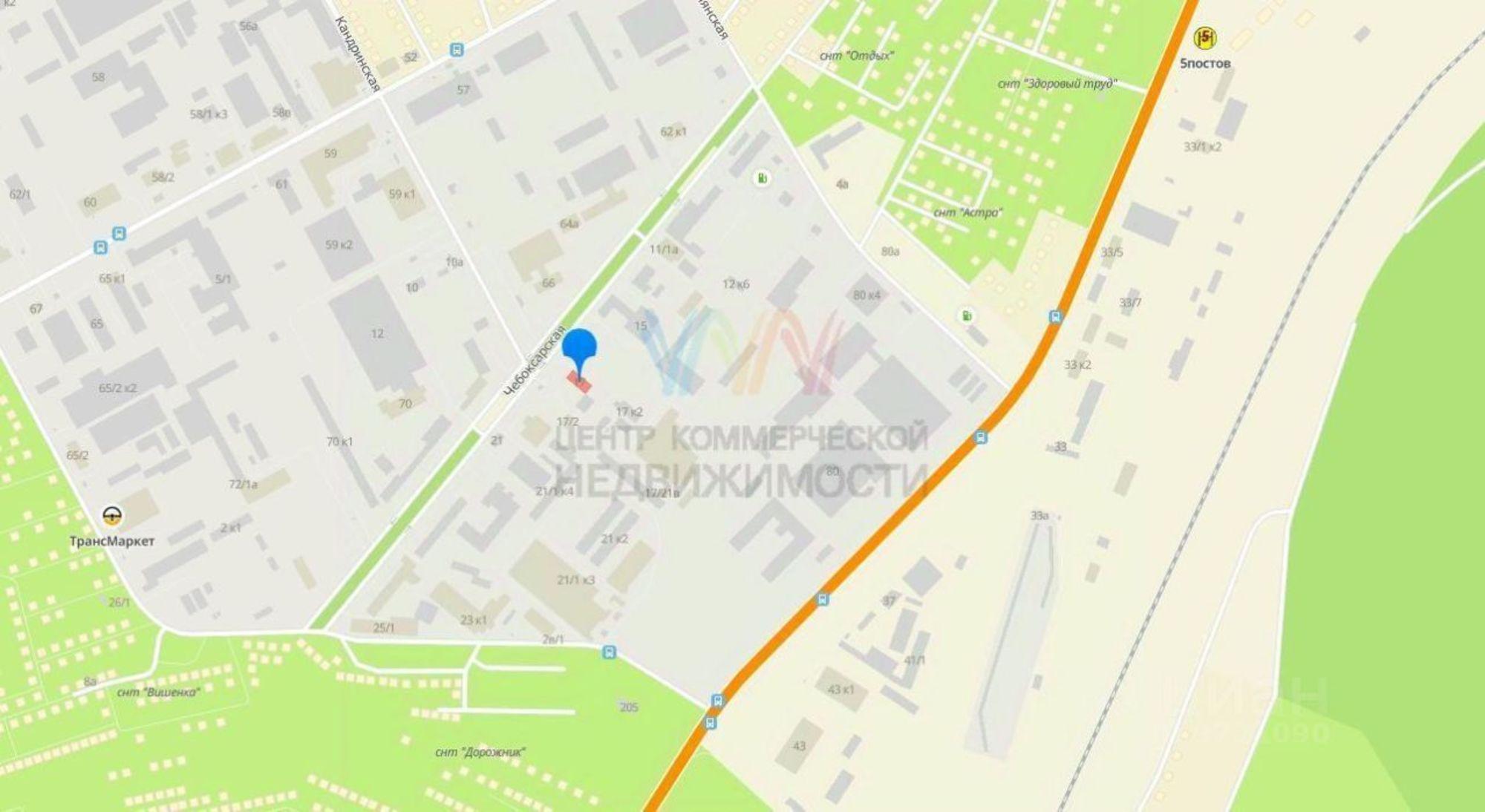Сдать офис, помещение под офис за 24 990 рублей на Чебоксарская улица, 17