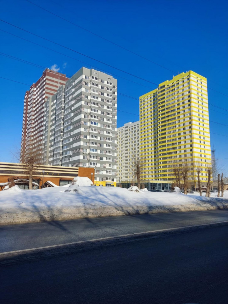 1-комн квартира в новом доме улица Юркина, 10