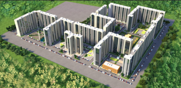 1-комн квартира в новом доме улица Берёзка, 19/1