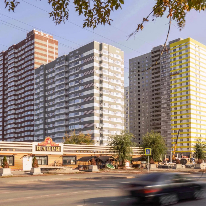 1-комн квартира в новом доме улица Юркина, 8