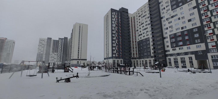 2-комн квартира в новом доме улица Автомобилистов, 15