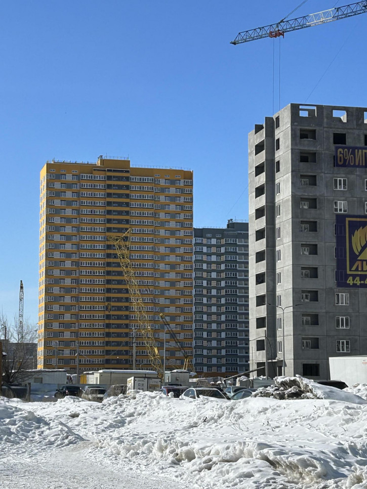 1-комн квартира в новом доме улица Юркина, 8