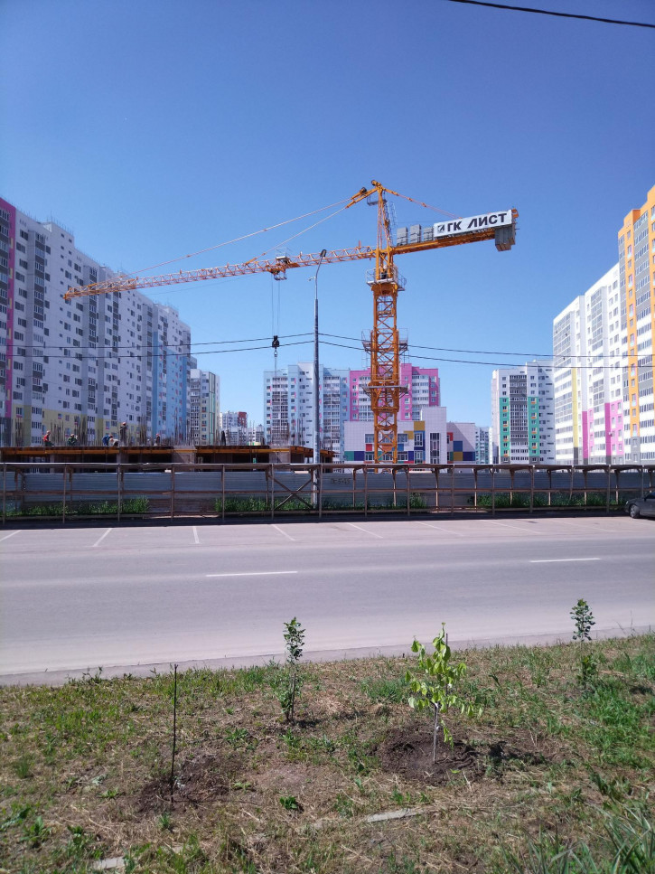 1-комн квартира в новом доме улица Братьев Хусаиновых, 8