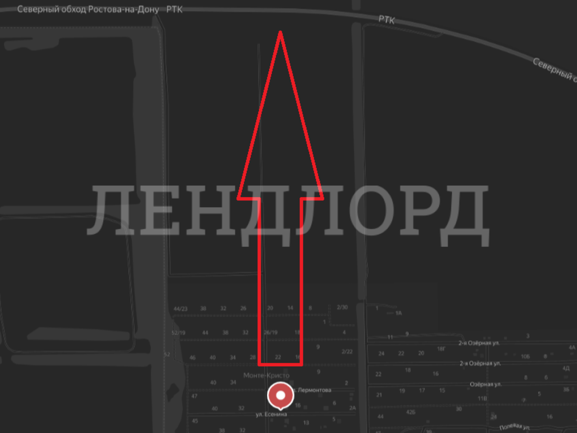 Купить землю, земельный участок за 1 000 000 000 рублей на улица Есенина
