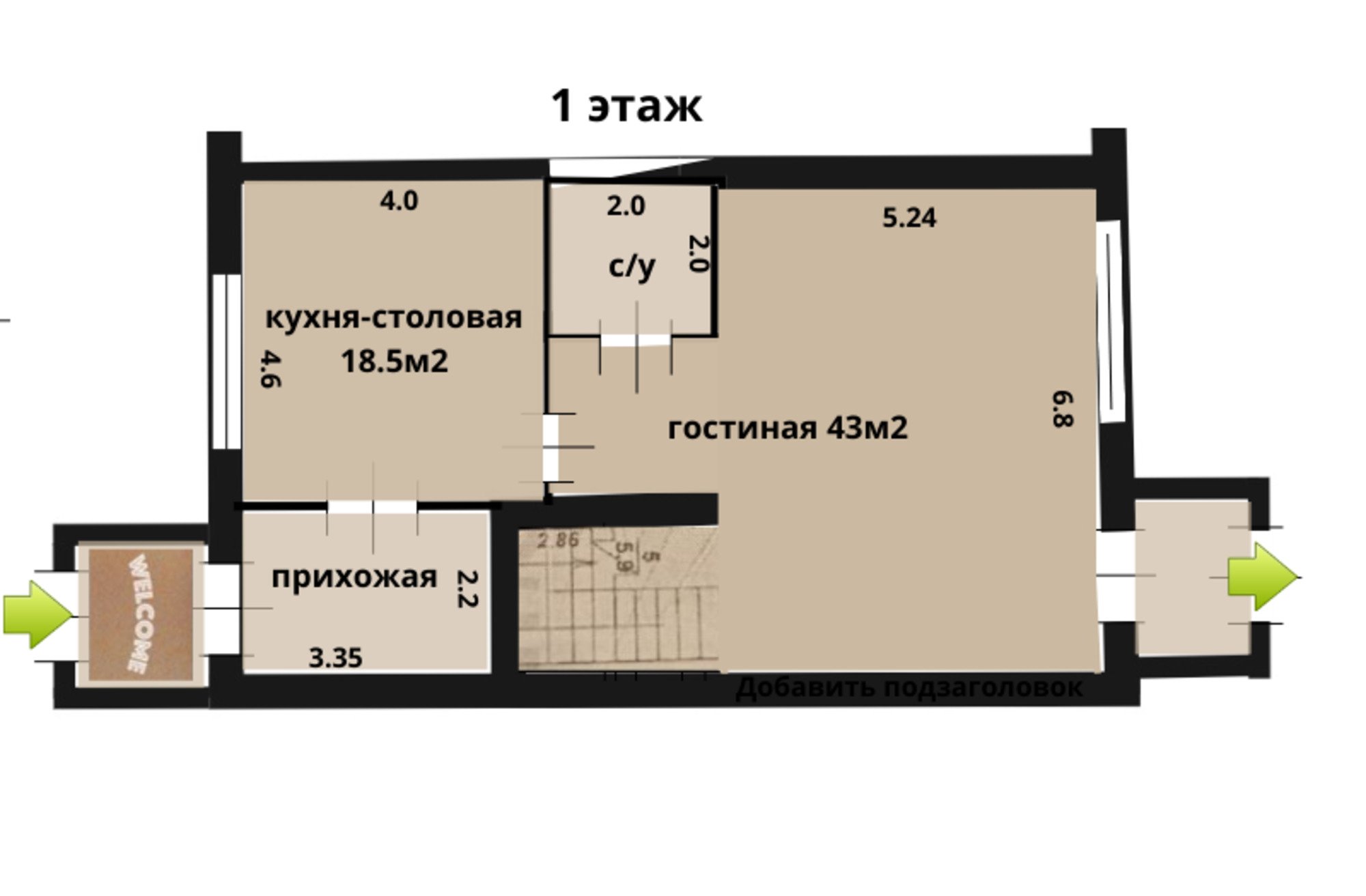 Купить дачу, дом, коттедж за 16 000 000 рублей на Ермака ул., 1