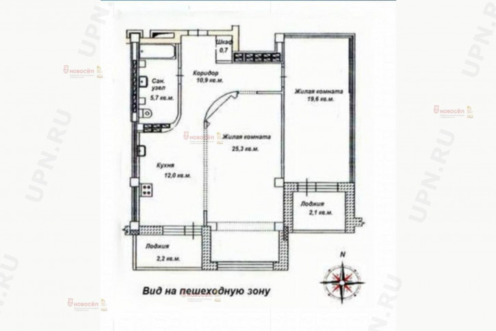2-комн квартира радищева, 33