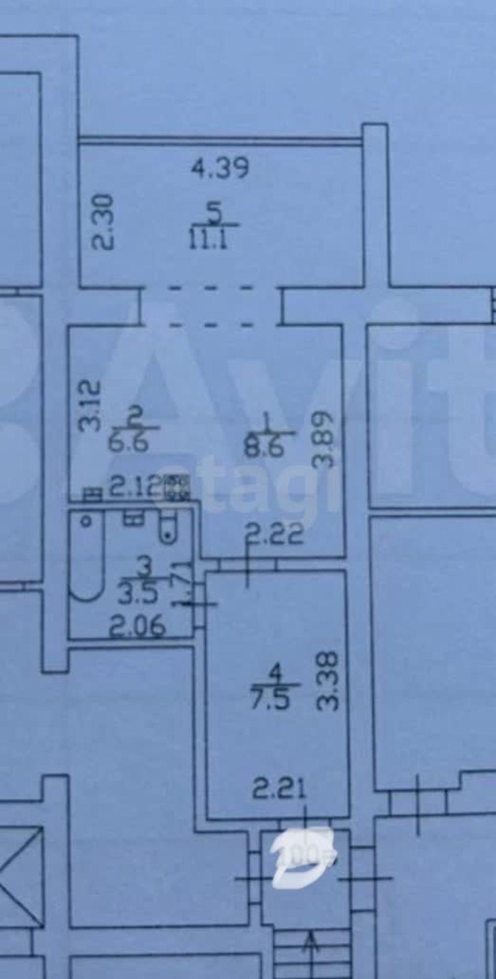 Купить студию за 5 290 000 рублей на Ямская, 77/3