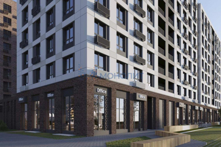 1-комн квартира в новом доме Белинского ул, 35