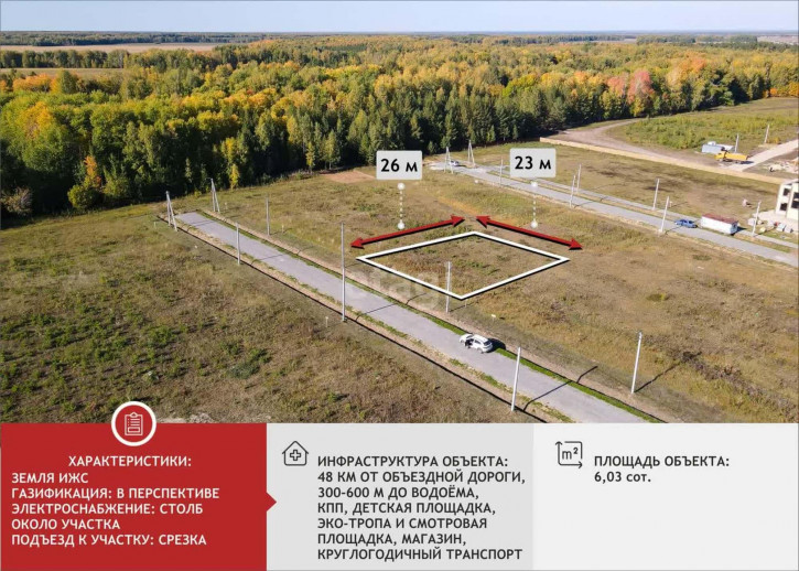 Земельный участок Заповедный КП