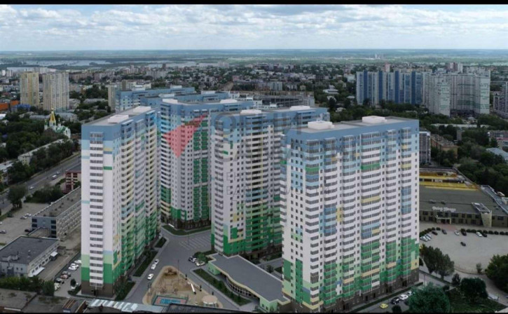 2-комн квартира в новом доме Съездовская улица, 4