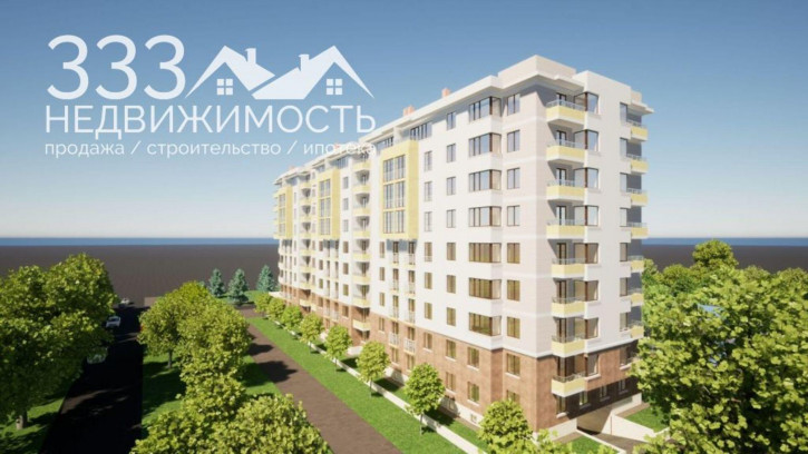 1-комн квартира в новом доме Алихана Гагкаева ул