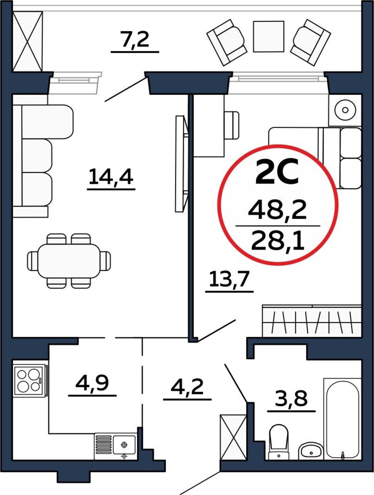 Купить квартиру за 3 575 000 рублей на ул Октябрьская, 5 Купить квартиру за 3 575 000 рублей на ул Октябрьская, 5