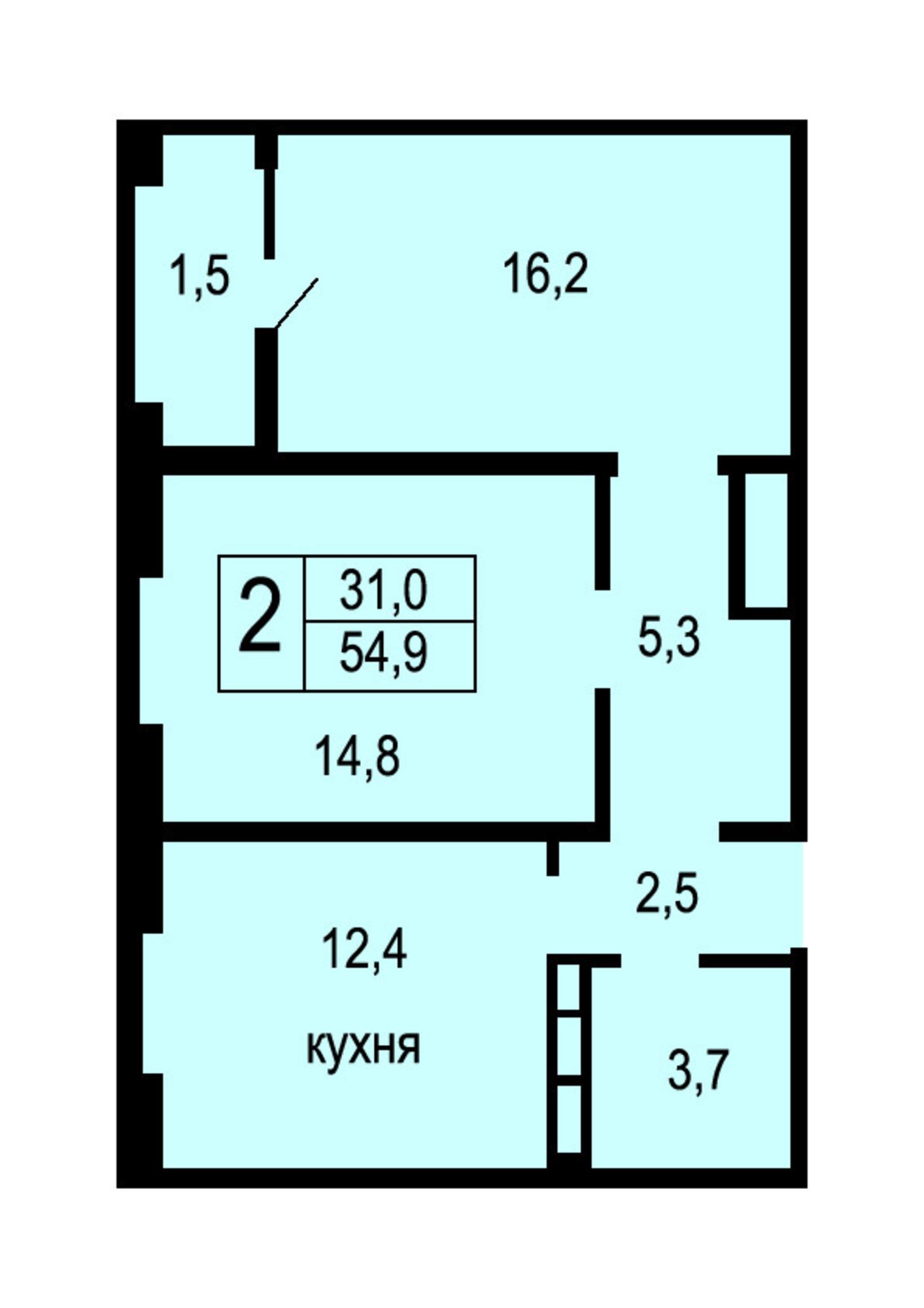 Купить квартиру за 2 840 000 рублей на улица Юркина, 8