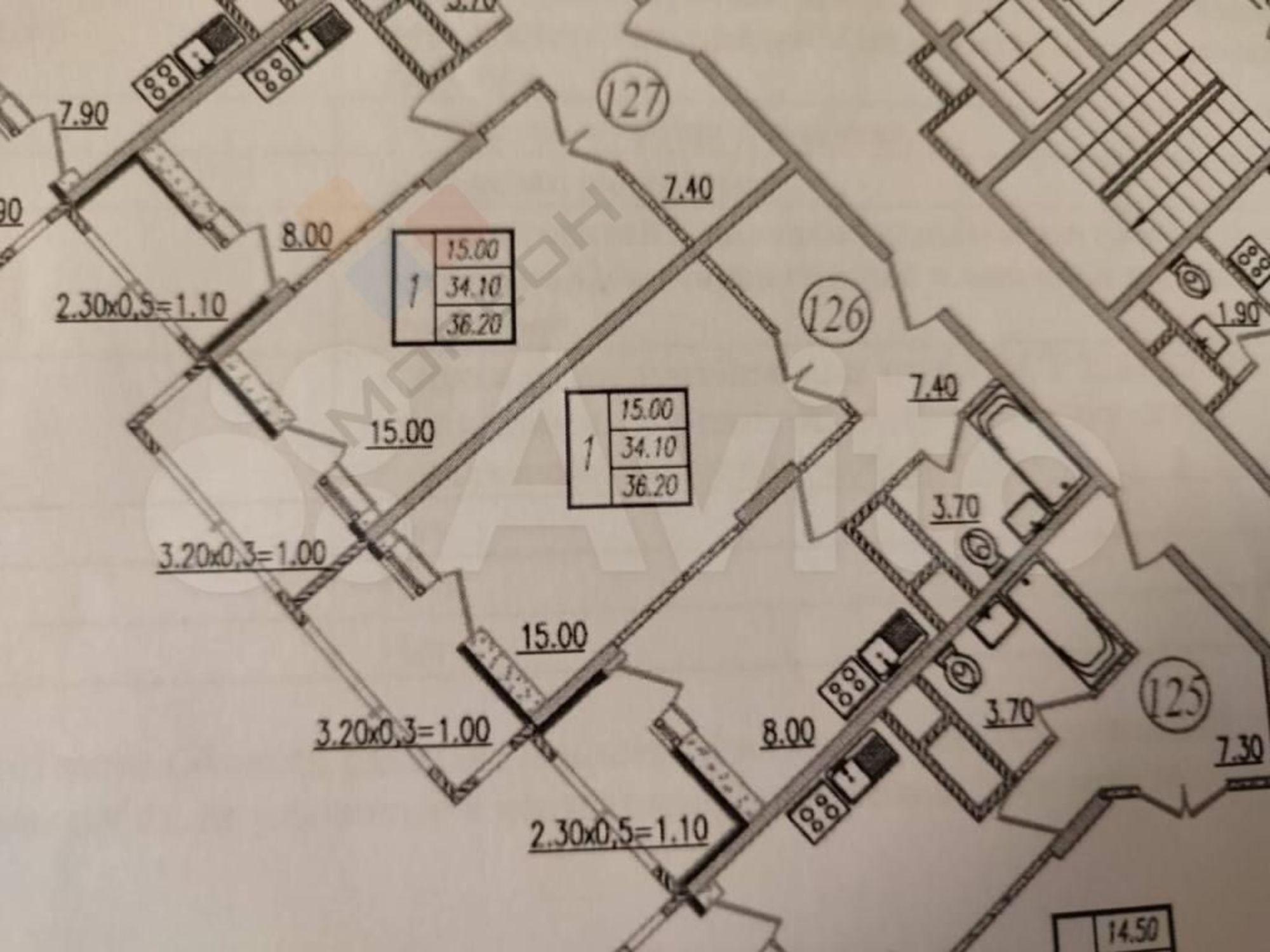 Купить квартиру за 3 550 000 рублей на 3-я Трудовая ул, 1/3