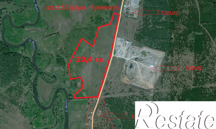 Земельный участок Костыли