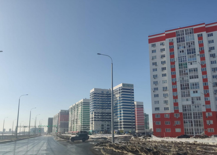 2-комн квартира в новом доме улица Рокоссовского, 27/1