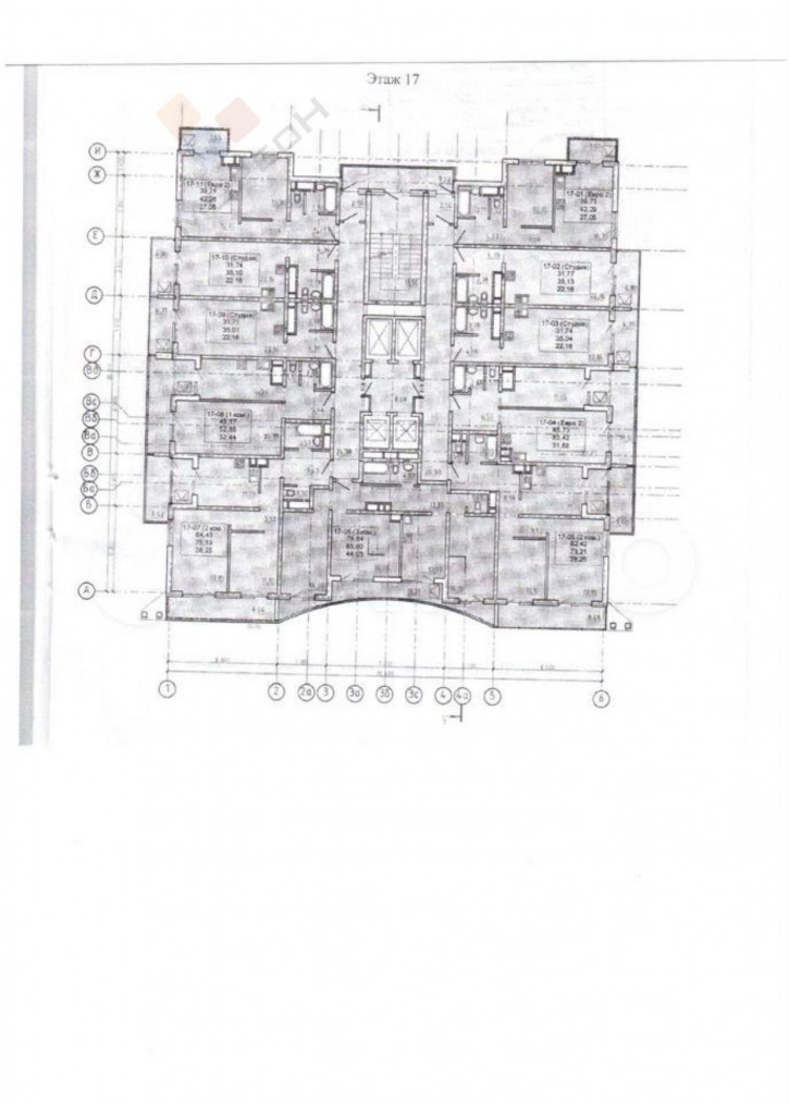 3-комн квартира Автолюбителей ул, 1/Дк2