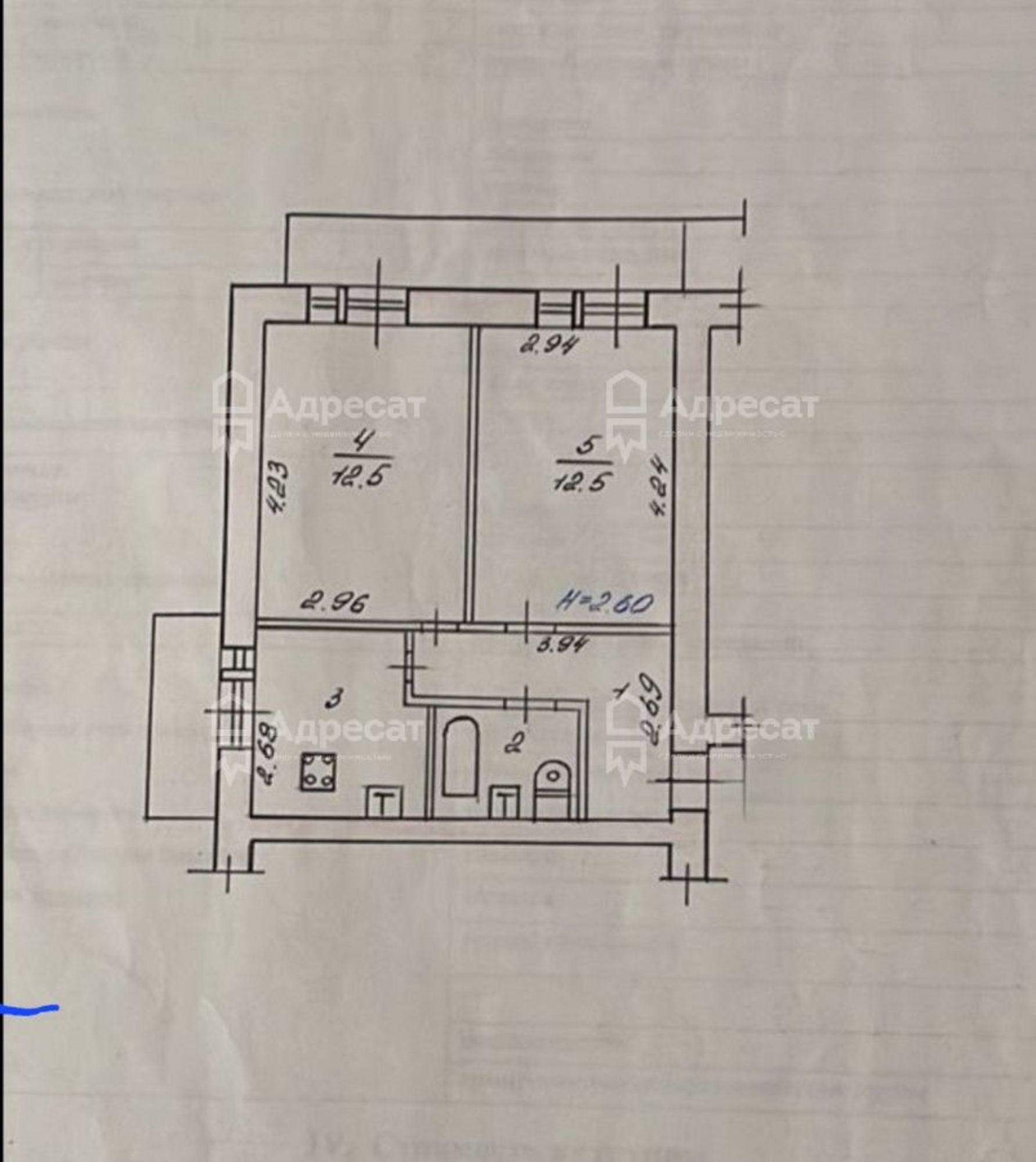 Купить квартиру за 4 770 000 рублей на ул. Землячки,  д.27а