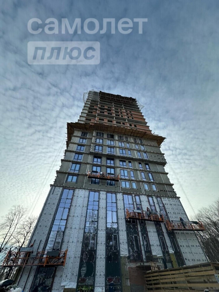 2-комн квартира в новом доме проспект Октября, 75