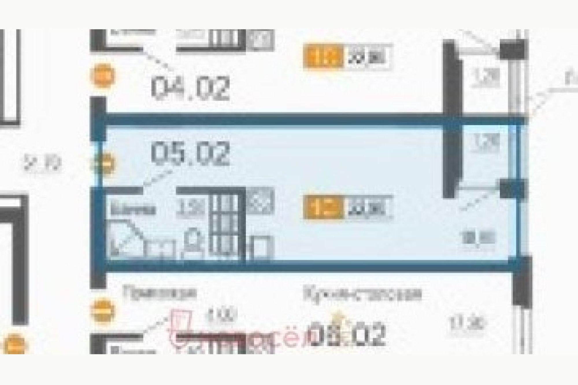 Купить квартиру за 2 890 000 рублей на Новостроя 4