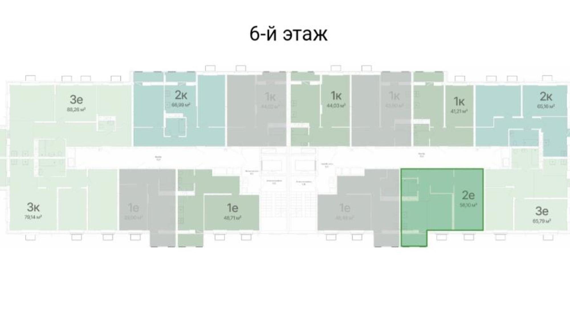 Купить квартиру за 4 746 100 рублей на Новая Усмань