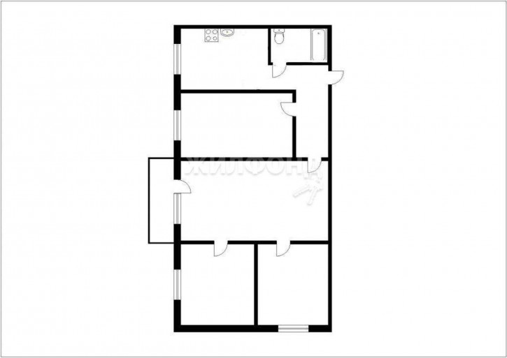 4-комн квартира Широкий Лог улица, д.48А