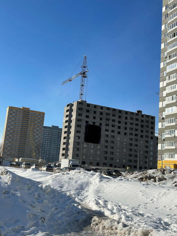 2-комн квартира в новом доме улица Юркина, 8