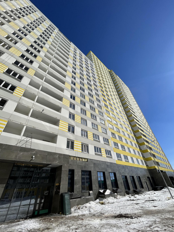 1-комн квартира в новом доме улица Юркина, 8