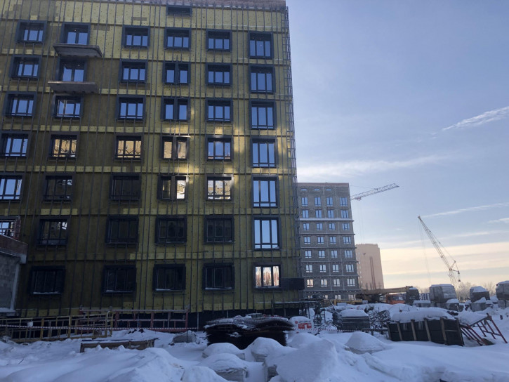 2-комн квартира в новом доме Яицкая улица, 11