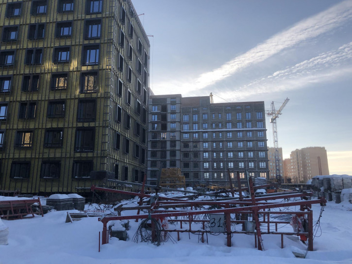 3-комн квартира в новом доме Яицкая улица
