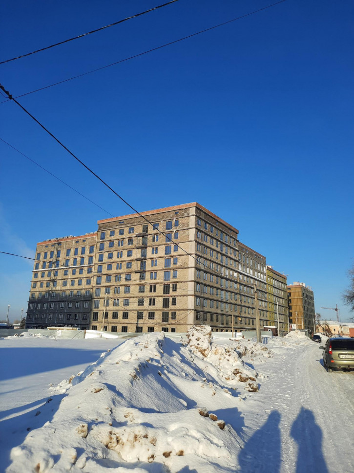 3-комн квартира в новом доме Яицкая улица