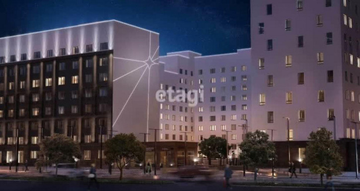 2-комн квартира в новом доме Новгородская, 22