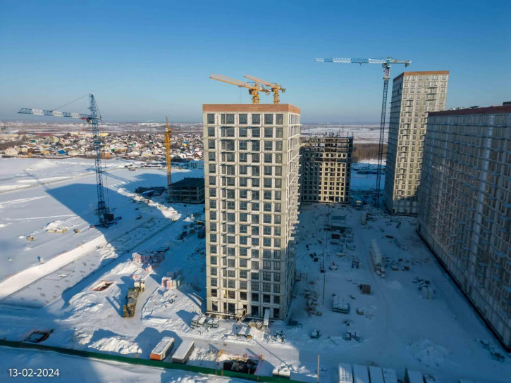 2-комн квартира в новом доме Тимофея Чаркова, ЖК Чаркова 72. Корпус 1.4-2 (2 очередь)