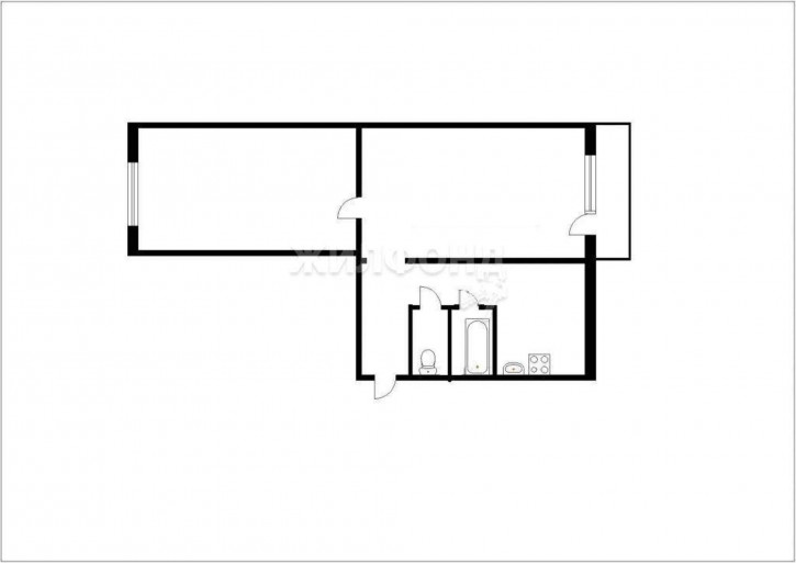 2-комн квартира Воробьева улица, д.15